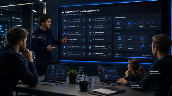 12 Fragen an KI-Automatisierungsberater für SaaS-Teams
